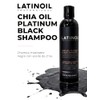 Chía Oil Platinum Black Shampoo Matizador Negro Sin Sulfatos 250ml