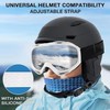LOVJOYSE Ski Goggles, OTG Ski Goggles, Over Glasses Ski/Snowboard Goggles