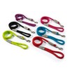 Ancol Viva Reflective Rope and Real Leather Snap Lead 107