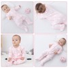Baby Girls' Jumpsuit Romper Pyjamas Cotton Pyjamas Long Sleeve Bodysuit