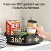 CALIYO Turntable Organiser, Rotating Spice Rack Made of Stainless Steel,