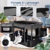 Dog Playpen,Pet Playpen,Foldable Puppy Cat Playpen,Portable Exercise Kennel Tent Crate,Water-Resistant