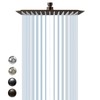 SR SUN RISE 12 Inch Brass Rain Shower Head Oil
