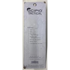 Scipio Tactical Flashlight LED 2000 Lumens (1903021R)