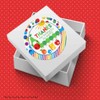 Happy Hungry Caterpillar Themed Birthday Thank You Sticker Labels for