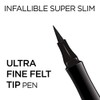 L'Oreal Paris Makeup Infallible Super Slim Long-Lasting Liquid Eyeliner, Ultra-Fine