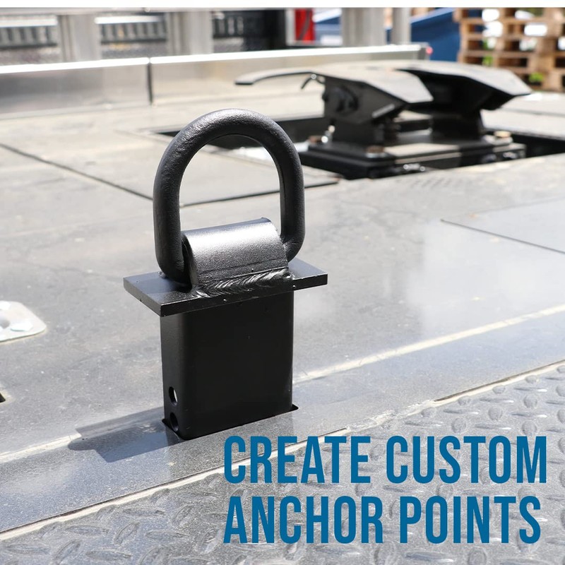 Boxer Heavy Duty Adjustable Stake Pocket D Ring Tie Down