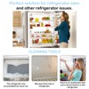 Bomtop Fridge Cleaning Set, Fridge Drain Cleaning, Fridge Brushes, Cleaning