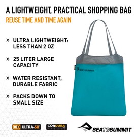 Sea to Summit Ultra-Sil Shopping Bag, Pacific Blue, 25 L