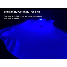 TOVEENEN LED Pool Lights for Inground Pool 120V 40W Blue Pool Light Bulb Replacement for Pentair Hayward Pool Light Fixture