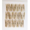 Nickanny's Portable Plastic Clothesline and Natural Heavy Duty Wood Clothespins