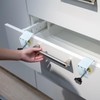 uxcell 4 Pcs Drawer Front Installation Clamps, 2.5mm Cabinets Hardware