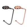 kwmobile 2 x Table Handbag Holder Hook - Non-Slip Bag
