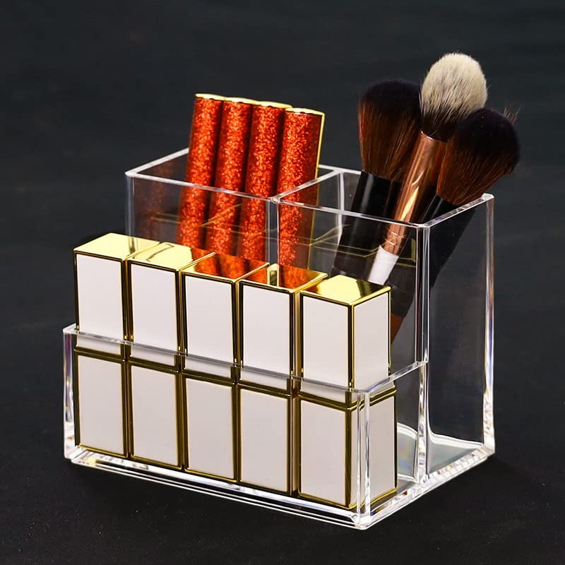 Acrylic Makeup Organizer Cosmetic Storage Makeup Display Case Makeup Brush