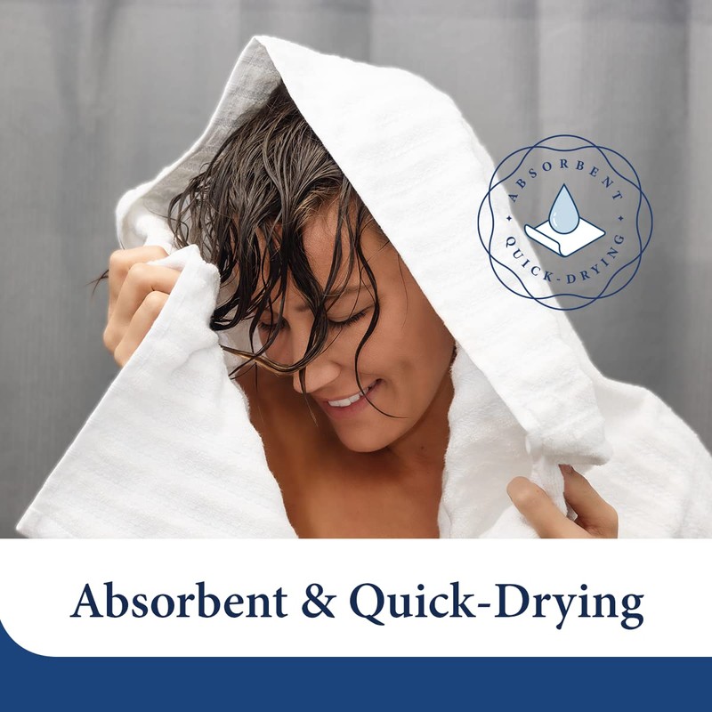 Cosy House Collection Luxury Rayon Derived from Bamboo Blend 2-Pack