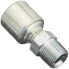 Gates G25100-0406 4G-6MP MegaCrimp Coupling, 0.25" Hose ID, 3/8-18 Thread
