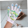 Homoyoyo Foot Massager 1 Pair Acupressure Printed Gloves Spandex Household