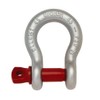 Crosby Screw Pin Anchor Shackle Carbon Steel, Galvanized, 2 Ton
