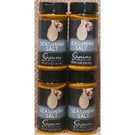 Supreme Tradition Lot Of (2) Seasoning Salt,16 oz.by Supreme Tradition Exp:2025 Free Ship