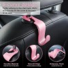 LivTee Car Seat Headrest Hooks for Bags, Coats & More