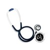 EMI Premium Clinical Light Weight 4oz Dual Head Stethoscope -