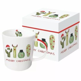 Paperproducts Design - 13.5 oz. Mug - Christmas Cactus
