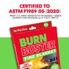 BURNBUSTER Emergency Fire Blanket - ASTM Certified Fire Suppression Blanket