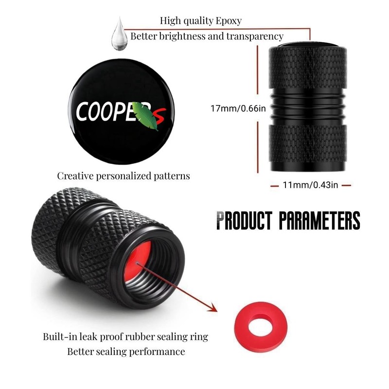 Car Wheel Tire Valve Stem Caps Fashion Tire Air Caps
