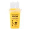 Sharps Bin Sharps Box for Needles Travel Sharps Bin Yellow
