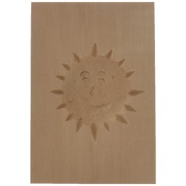 Städter Springerles Model Sun 841147 Baking Mould Wood Brown 8 x 5.5 x 3 cm