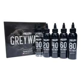 Set Dynamic Ink Greywash W/ Mixing Solution 4oz