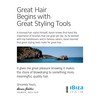Ibiza Hair Boar Bristle Round Brush (H4-65mm) | Hybrid Boar/Nylon