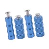 2 Pair Motorcycle Brake Foot Peg CNC Process Plating Precise