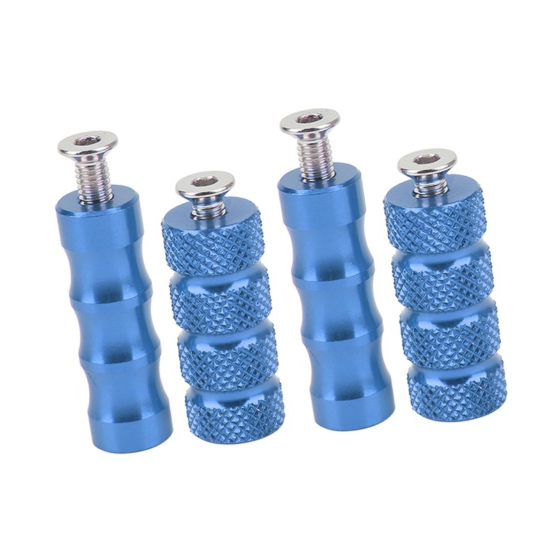 2 Pair Motorcycle Brake Foot Peg CNC Process Plating Precise