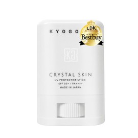 Kyogoku Crystal Skin UV Stick, Smooth, Whitening, Sunscreen, UV SPF50+, PA++++, Waterproof, Made in Japan