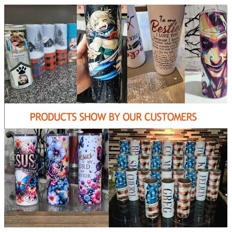 US Sublimation Wrap Transfer for 20oz Tumbler Sublimation Blanks 20oz