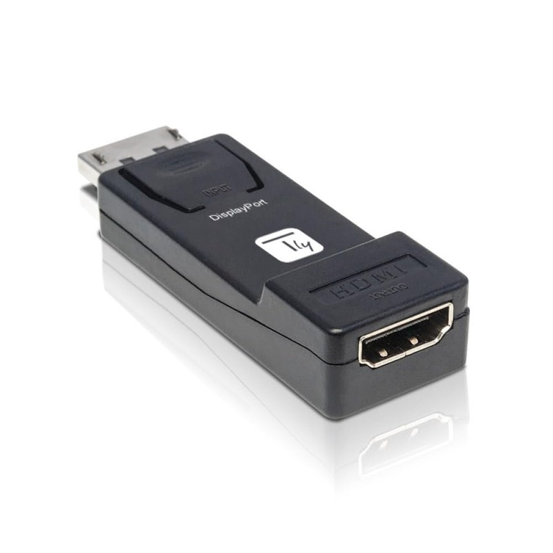 Convertitore Video Techly Converter Adapter DisplayPort DP 1.2 to HDMI