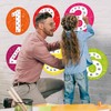 12 PCS Large Math Poster from 1 to 12 Numbers