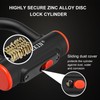 INTEKIN Motorcycle Lock 3.3FT/100cm Bicycle Chain Locks 8mm/10mm Thick Bike