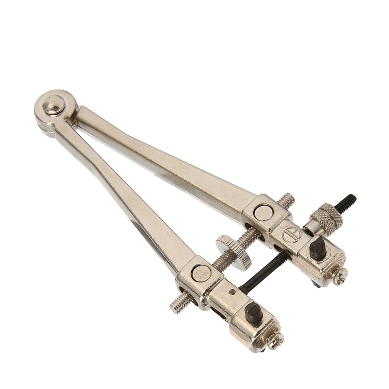 V Shaped Watch Case Back Opener Wrench Alloy Adjustable Large