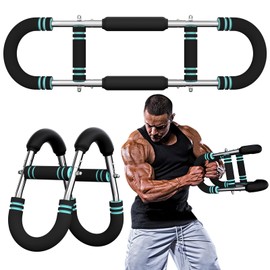 VIOMACHFIT Twister Arm Trainer,Adjustable Chest Workout Equipment, Arm Shoulder Chest Trainer for Men,Chest arm Exerciser, Portable Chest Clip Muscle(U60-100lbs kit)