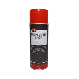 SDV Chemie Brake Caliper Paint Yellow 1 x 400 ml Heat Resistant up to 300 °C Brake Caliper Colour Tuning Styling