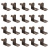 PATIKIL Shelf Pegs Pins 1/5 Inch, 40 Pack L-Shaped Shelf