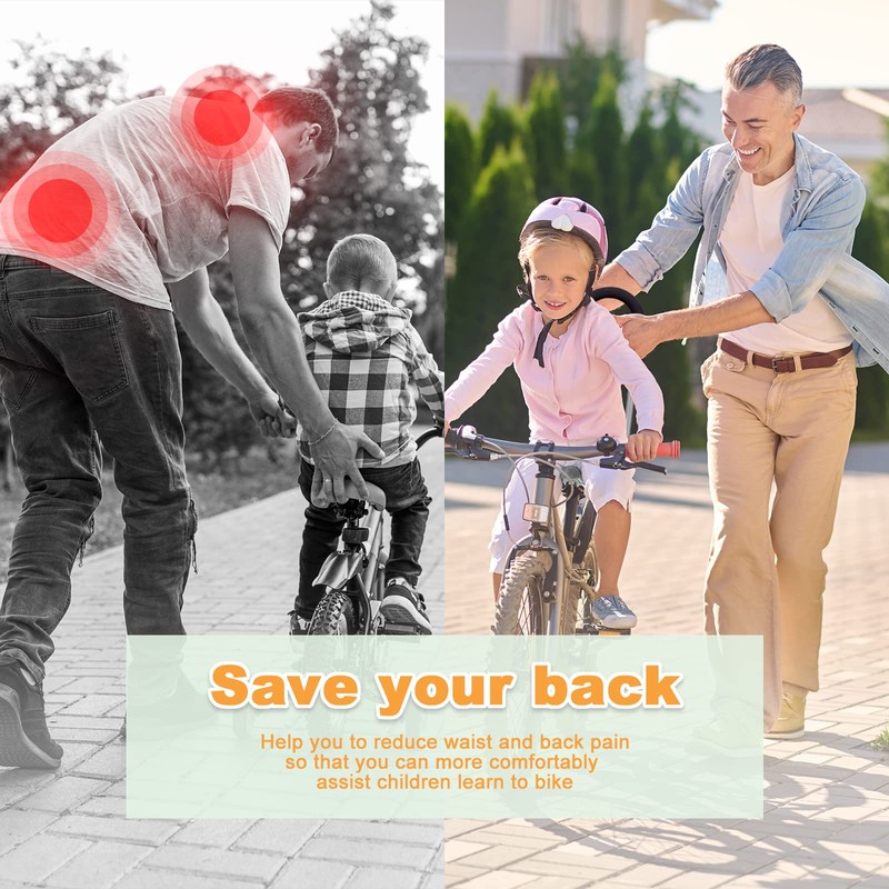 MOLI DEE Children Cycling Bike Safety Trainer Handle Balance Push