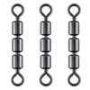 Dr. Fish 30 Pack High Speed 3 Roller Swivels, Fishing