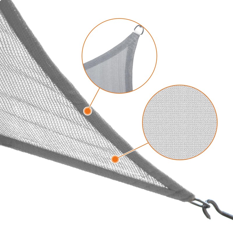 Artpuch Rectangular Breathable UV Block Sun Shade Sail Outdoor Covering