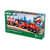 BRIO World Fire & Rescue Rescue Fire Toy Train for