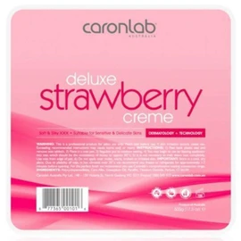 Caron Delux Strawberry Creme Hard Wax - 500g