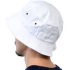 New Hattan Hat Bucket Hat for Men & Women, white