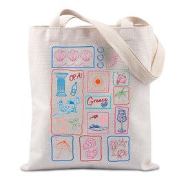 FUNYSO OPA Griechenland Geschenk Sommer Urlaub Küste Reise Zeit Geschenk Beste Freunde Griechenland Reise Strand Party Geschenke Tragetasche, Opa Greese UK, 0